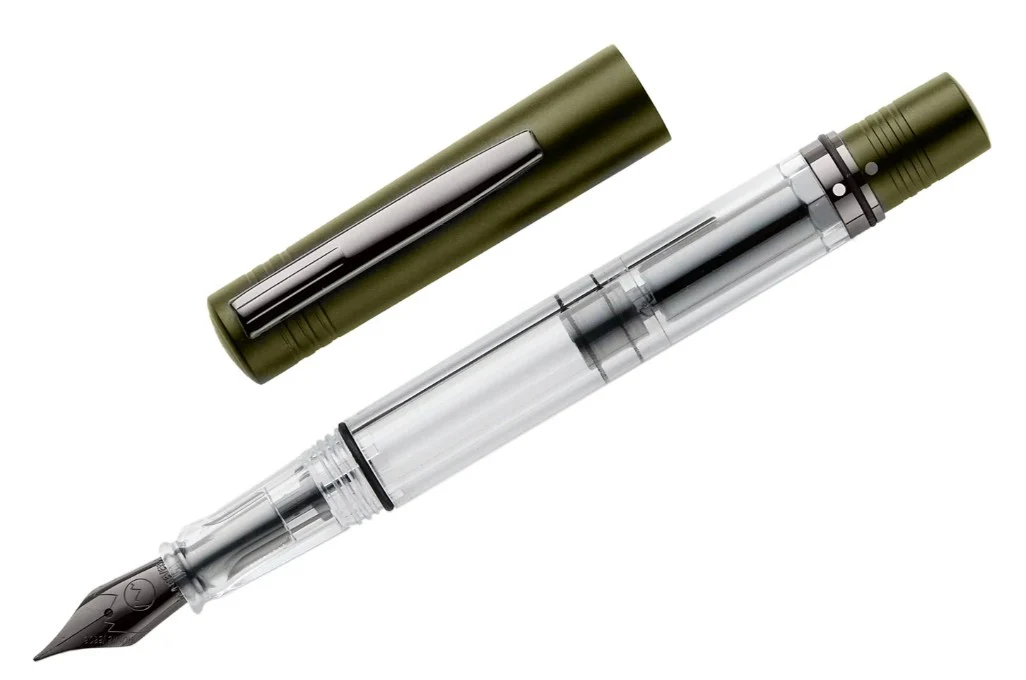 Monteverde USA MP1 Lock-It Piston Technology Fountain Pen Olive Green