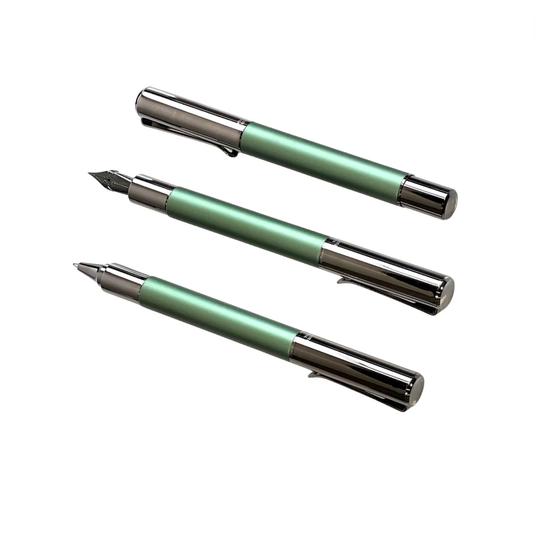 Monteverde USA Ritma Fountain Anodized Pen - Green - Image 2