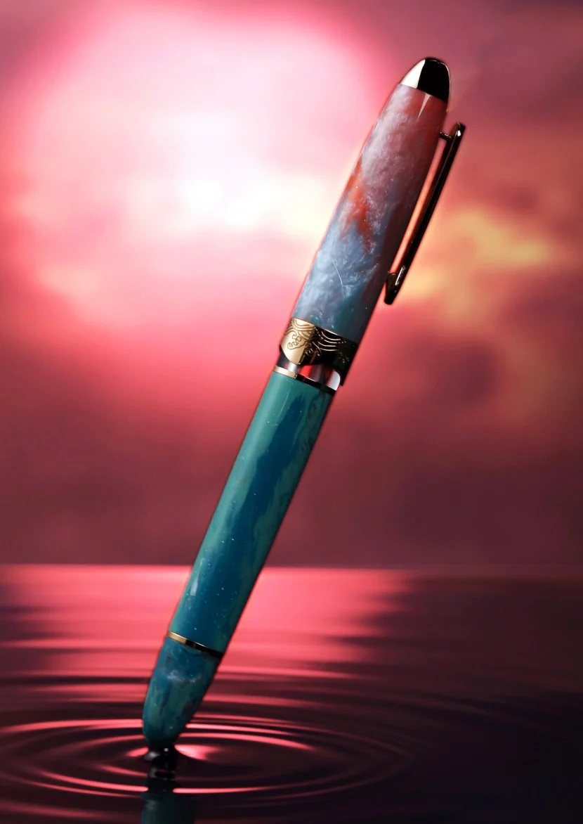 Nahvalur (Narwhal) Horizon Dawn Fountain Pen - Image 2