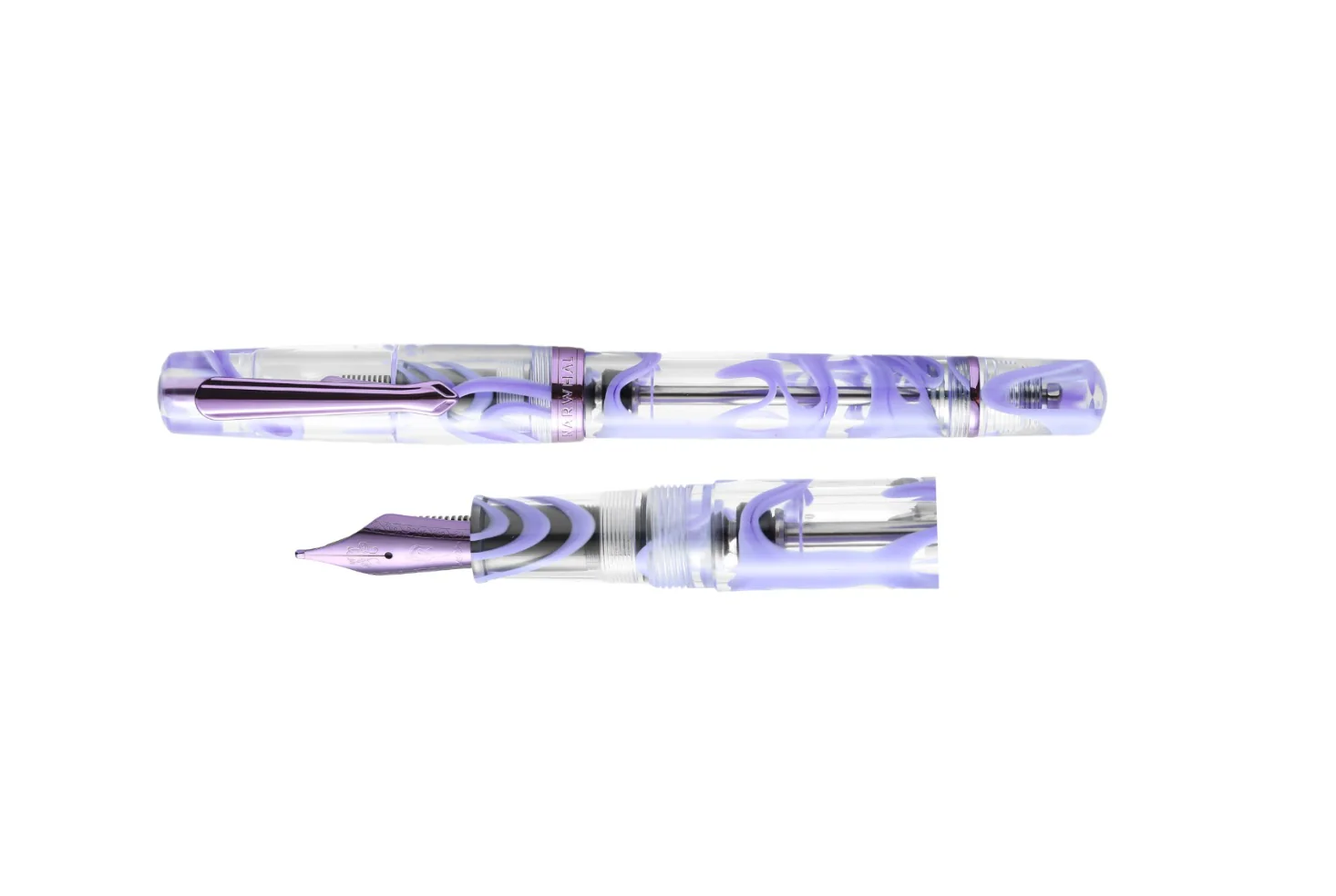 Nahvalur (Narwhal) Original Plus Lavender Tetra Fountain Pen