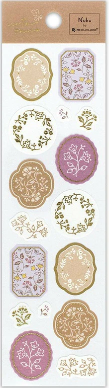 Nuku Decoration Seal Stickers – Utatane Series - Image 4