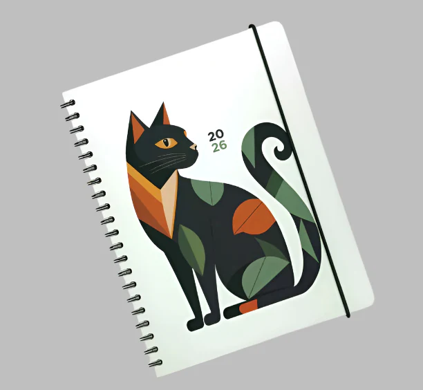 PBI Annual Agenda 2026 Large - Geometric Cat