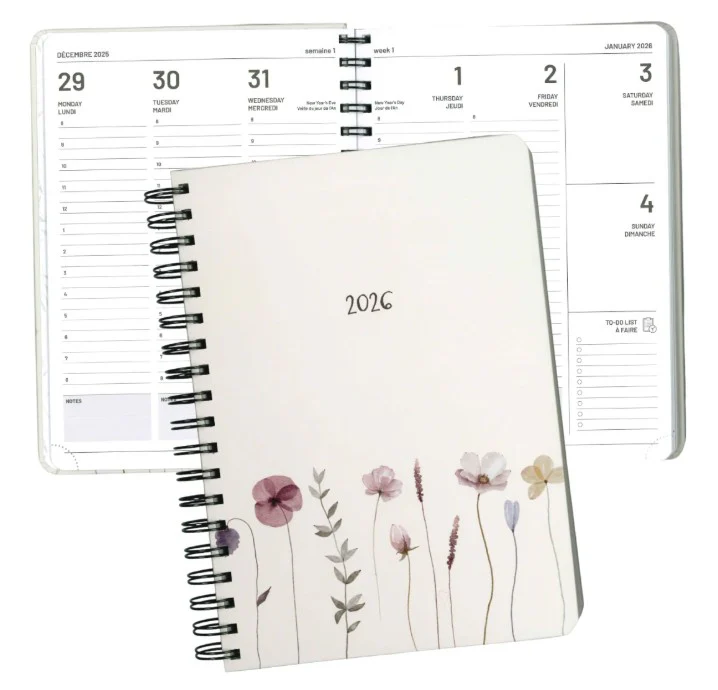 PBI Annual Agenda 2026 - Small Flowers - Image 2