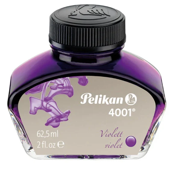 Pelikan 4001 Fountain Pen Ink 62.5ML - Violet