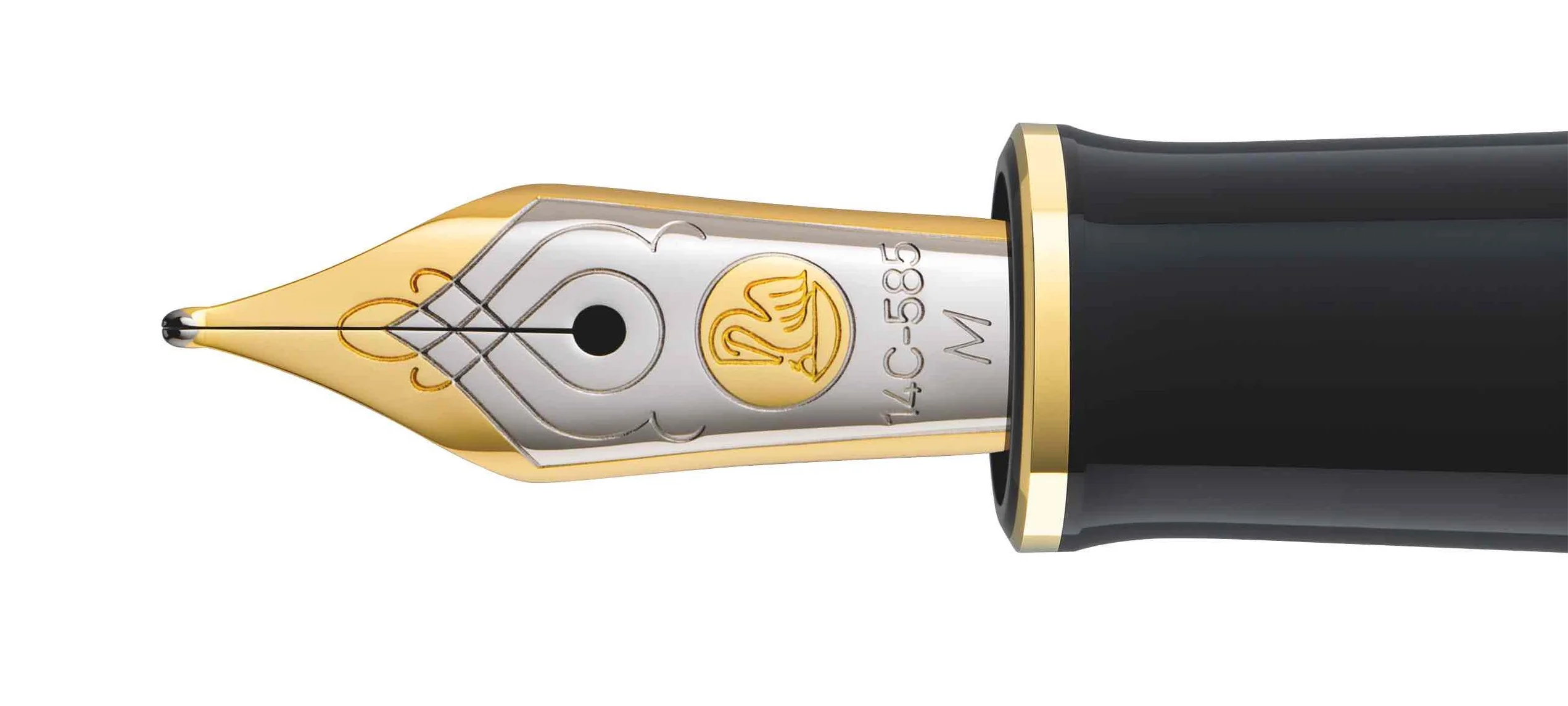 Pelikan Souverän M400 Black/Blue 14kt - Image 3