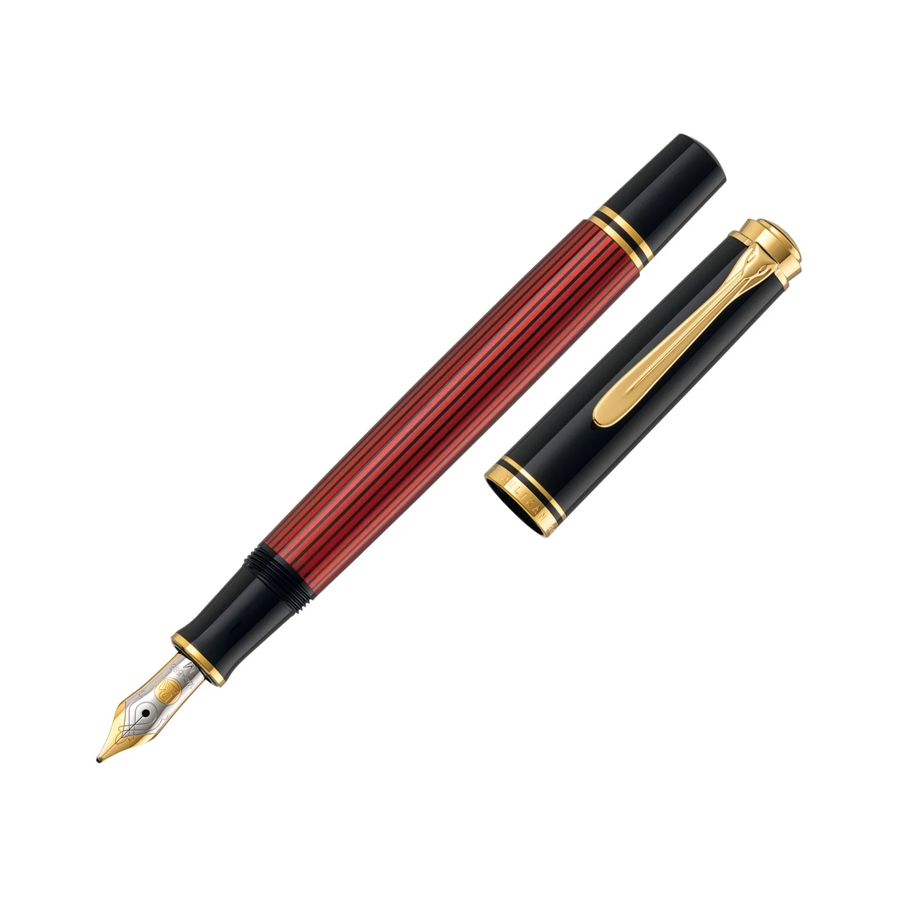 Pelikan Souverän M400 Black/Red 14kt