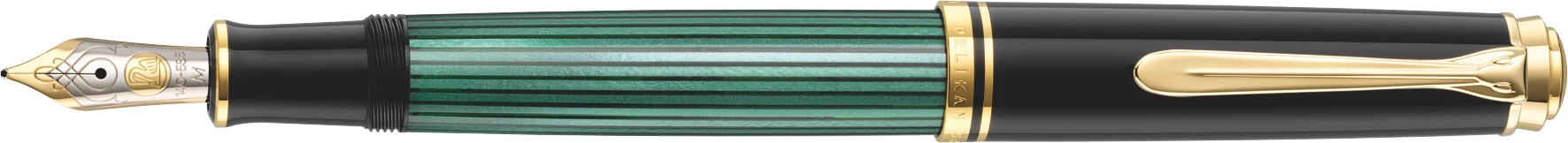 Pelikan Souverän M600 Black/Green 14kt