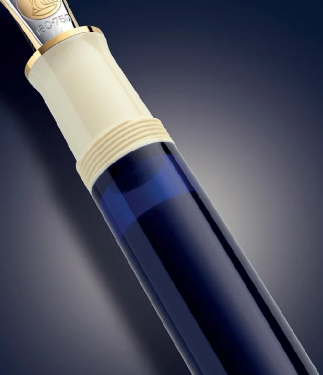 Pelikan Special Edition Souverän M 800 Cream Blue - Image 2