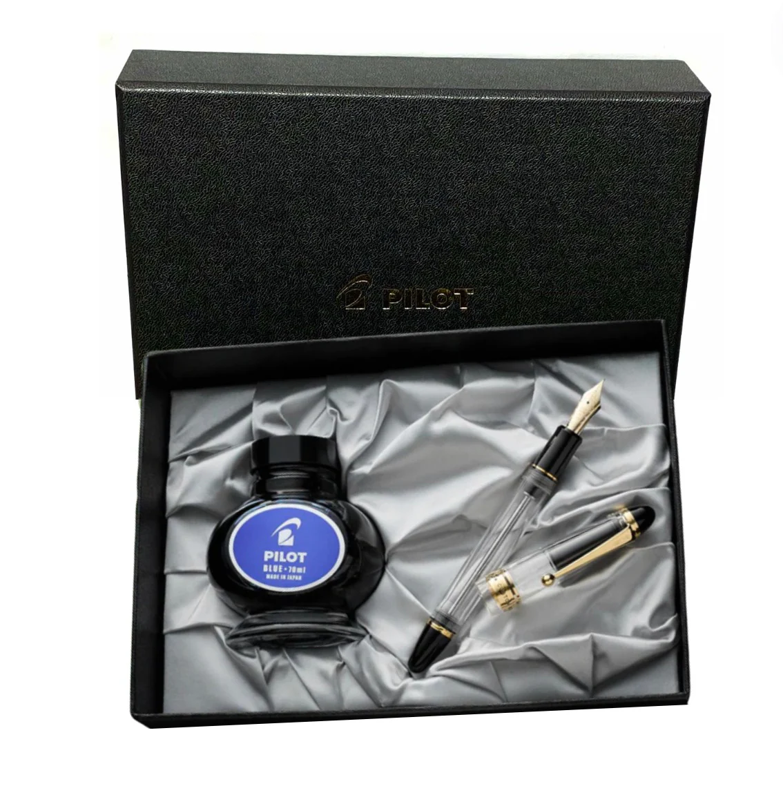 Pilot Custom 823 Fountain Pen Set Transparent