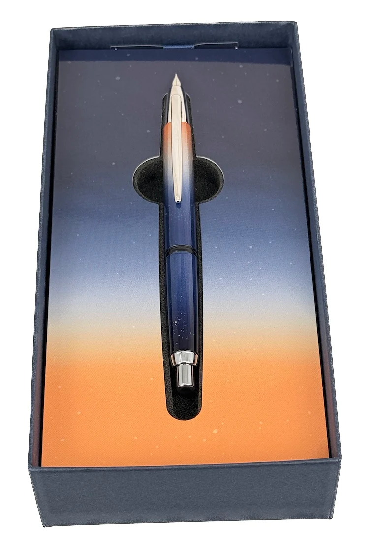 Pilot Decimo 20th Anniversary Limited Edition 2025 Fountain Pen – Ombré Blue/Orange