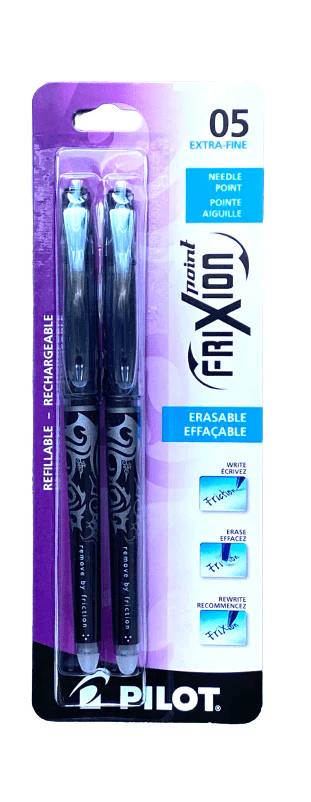 Pilot FriXion Point 0.5mm - Extra Fine Needle Point Erasable - Image 3