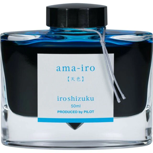 Pilot Iroshizuku Fountain Pen Ink - Sky Blue (ama-iro)