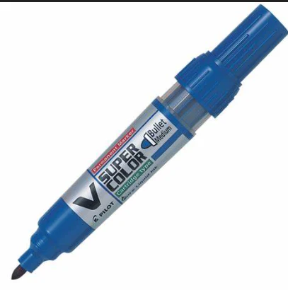 Pilot V Super Colour Permanent Marker Bullet Tip - Image 2