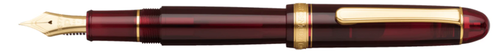 Platinum #3776 Century Fountain Pen Gold Trim - Image 2