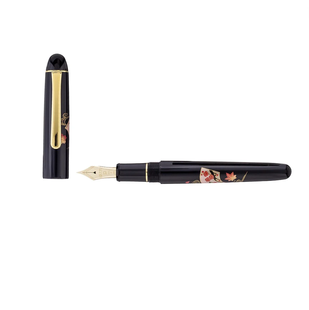 Platinum #3776 Century Kaga Hira Maki-e Semmen