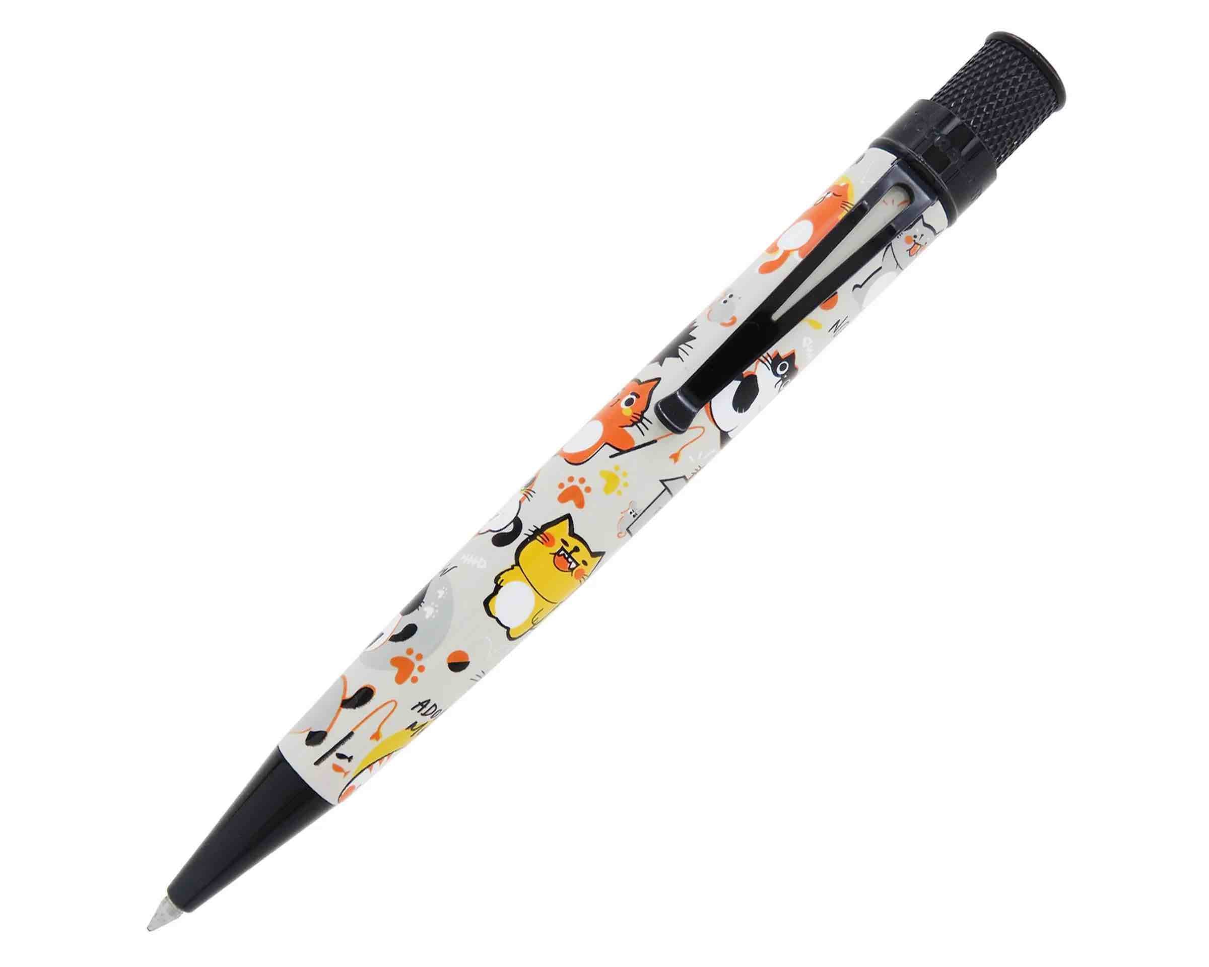 Retro 51 Tornado Rescue Cat Ballpoint Pen