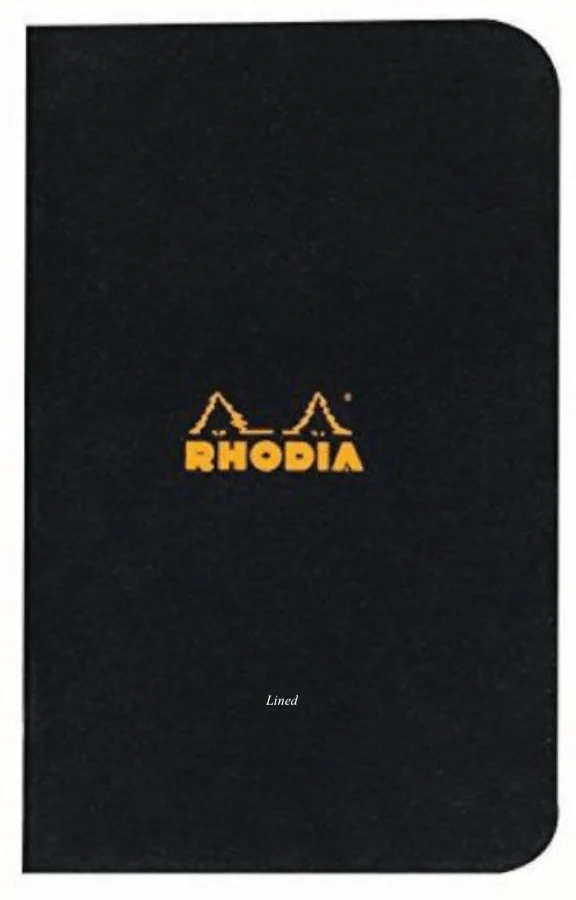 Rhodia A7 Pocket Size Side-Stapled Notebook - Grid - Image 3