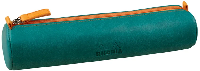 Rhodia Rhodiarama Round Pencil Case – Peacock