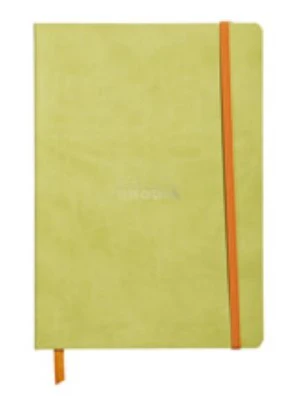 Rhodiarama Goalbook A5 Dotted - Anise Green