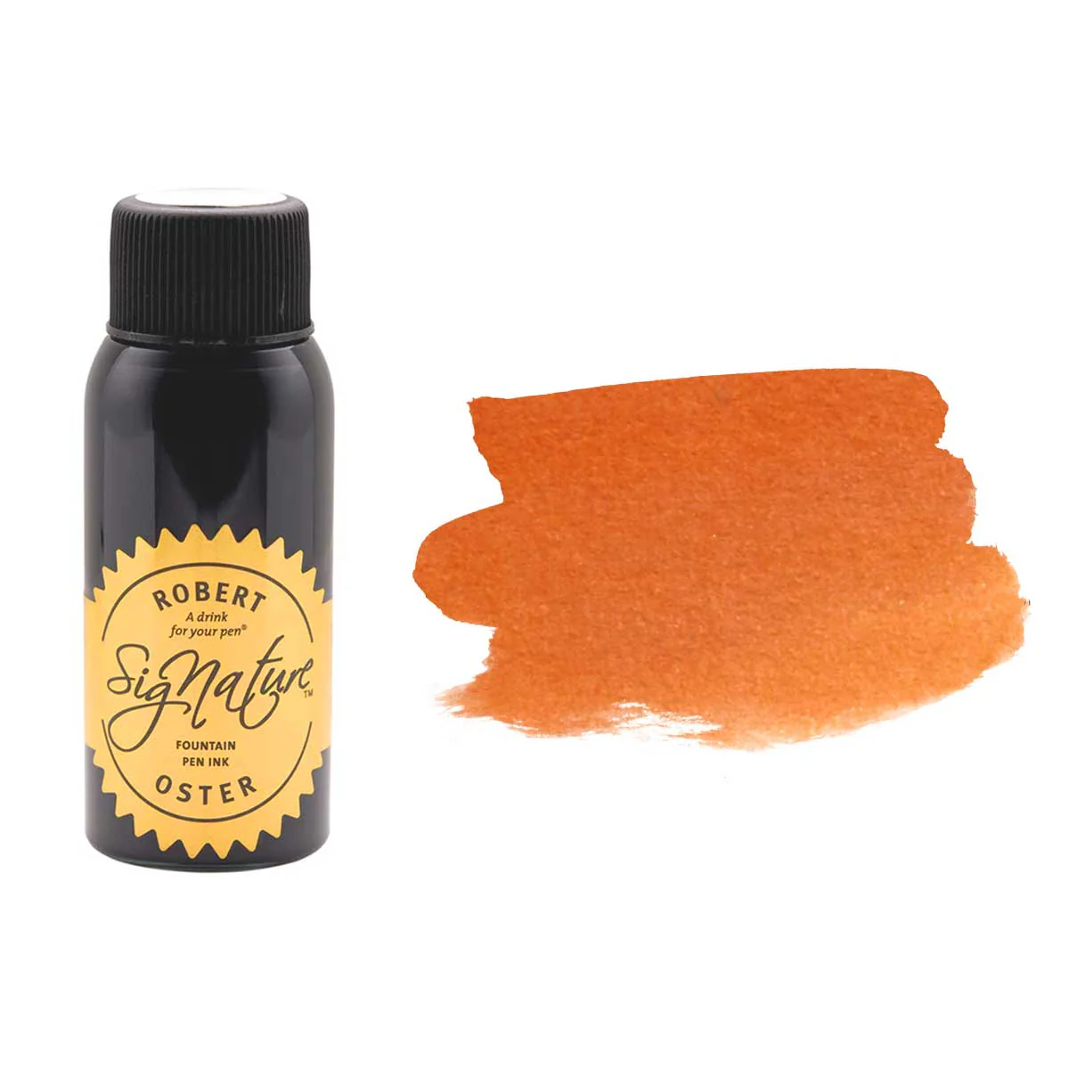 Robert Oster 50ml Australian Fountain Pen Ink - Orange Rumble
