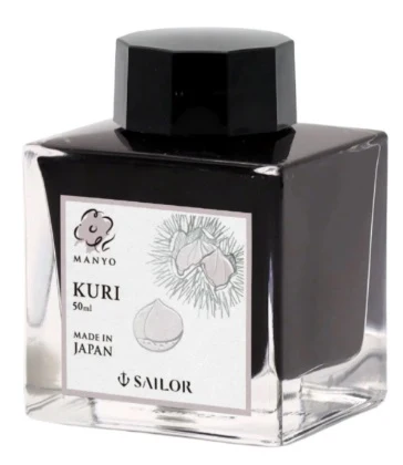 Sailor Manyo Bottled Fountain Pen Ink 50ML - KURI