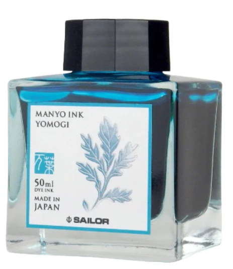Sailor Manyo Bottled Fountain Pen Ink 50ML - YOMOGI