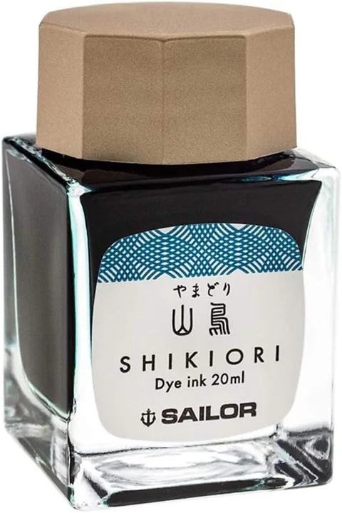 Sailor Shikiori Bottled Fountain Pen Ink 20mL - Yamadori