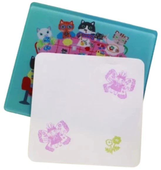 SANBY X Yumi Kitagishi Stamp Pad – Cat's Supper - Image 2