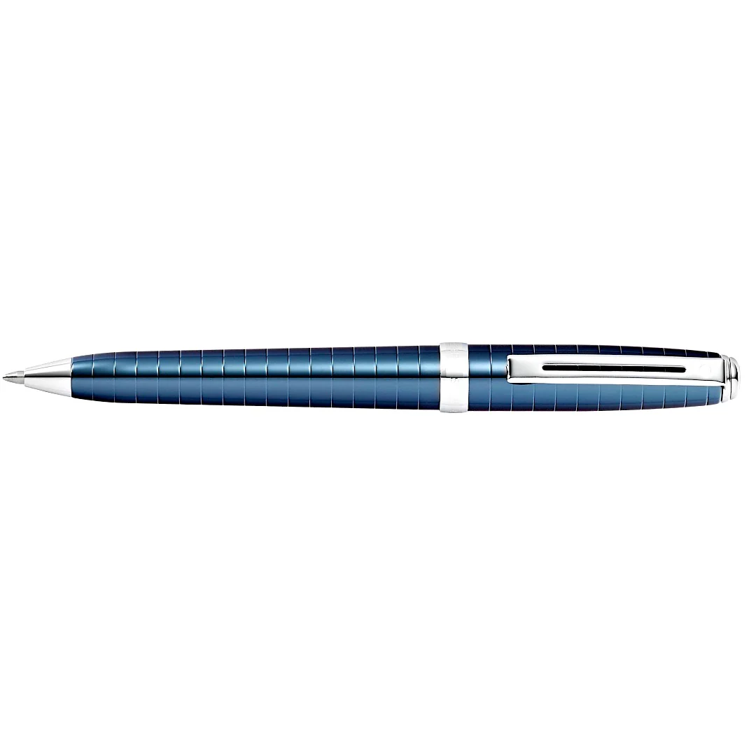 Sheaffer Prelude Deep Blue w/Horizontal Line engraving Ballpoint
