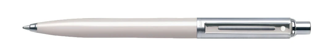 Sheaffer Sentinel Ballpoint Pen - White with Chrome Cap