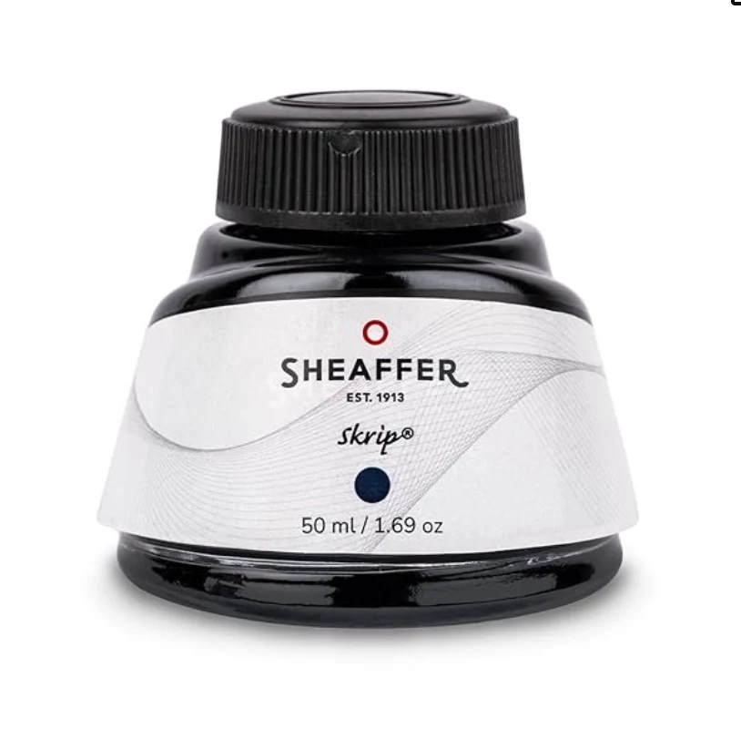 Sheaffer Skrip Fountain Pen Ink 50ml - Blue/Black