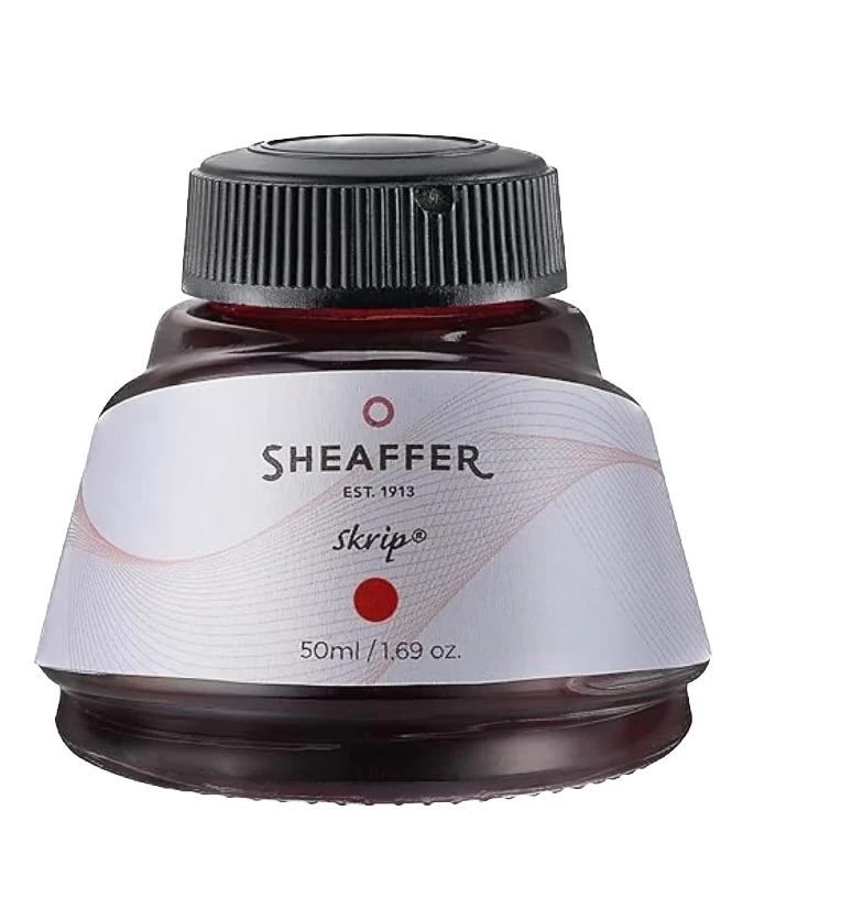 Sheaffer Skrip Fountain Pen Ink 50mL - Red