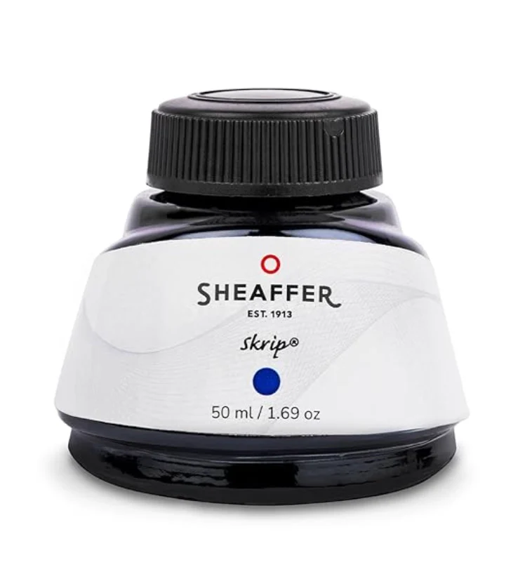 Sheaffer Skrip Fountain Pen Ink 50ml - Washable Blue