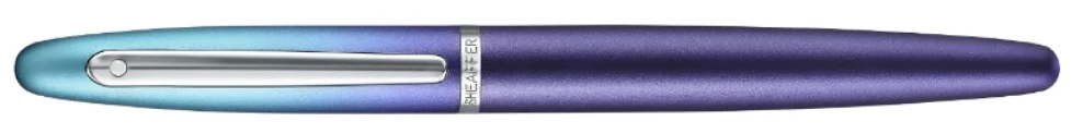 Sheaffer VFM Expressions Gradient Blue and Chrome Trims PVD Fountain Pen - Image 2