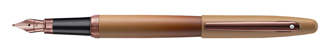 Sheaffer VFM Matt Brown/Regal Brown PVD Trims Fountain Pen