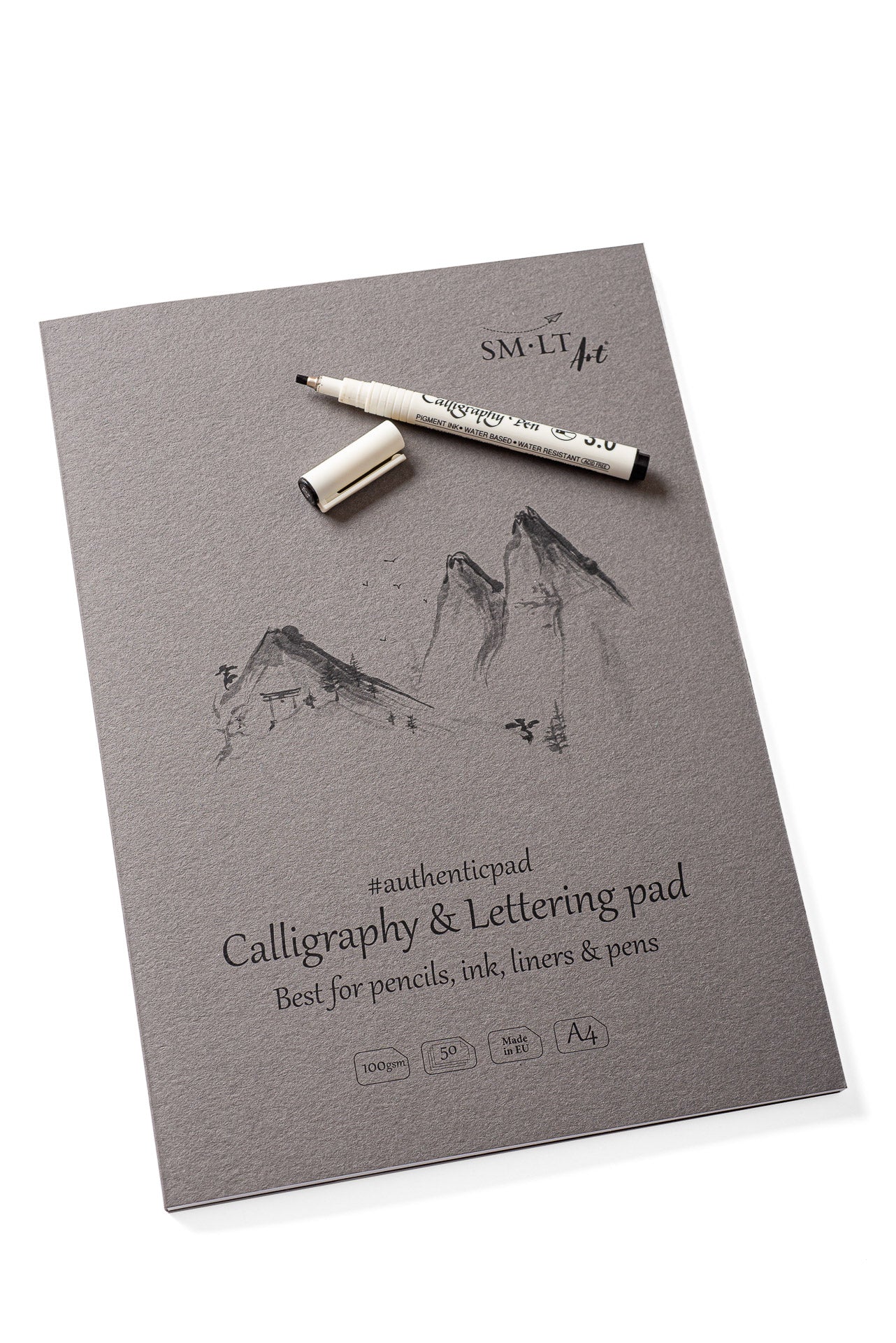 SM-LT Calligraphy & Lettering Authentic Pad A4 - Image 2