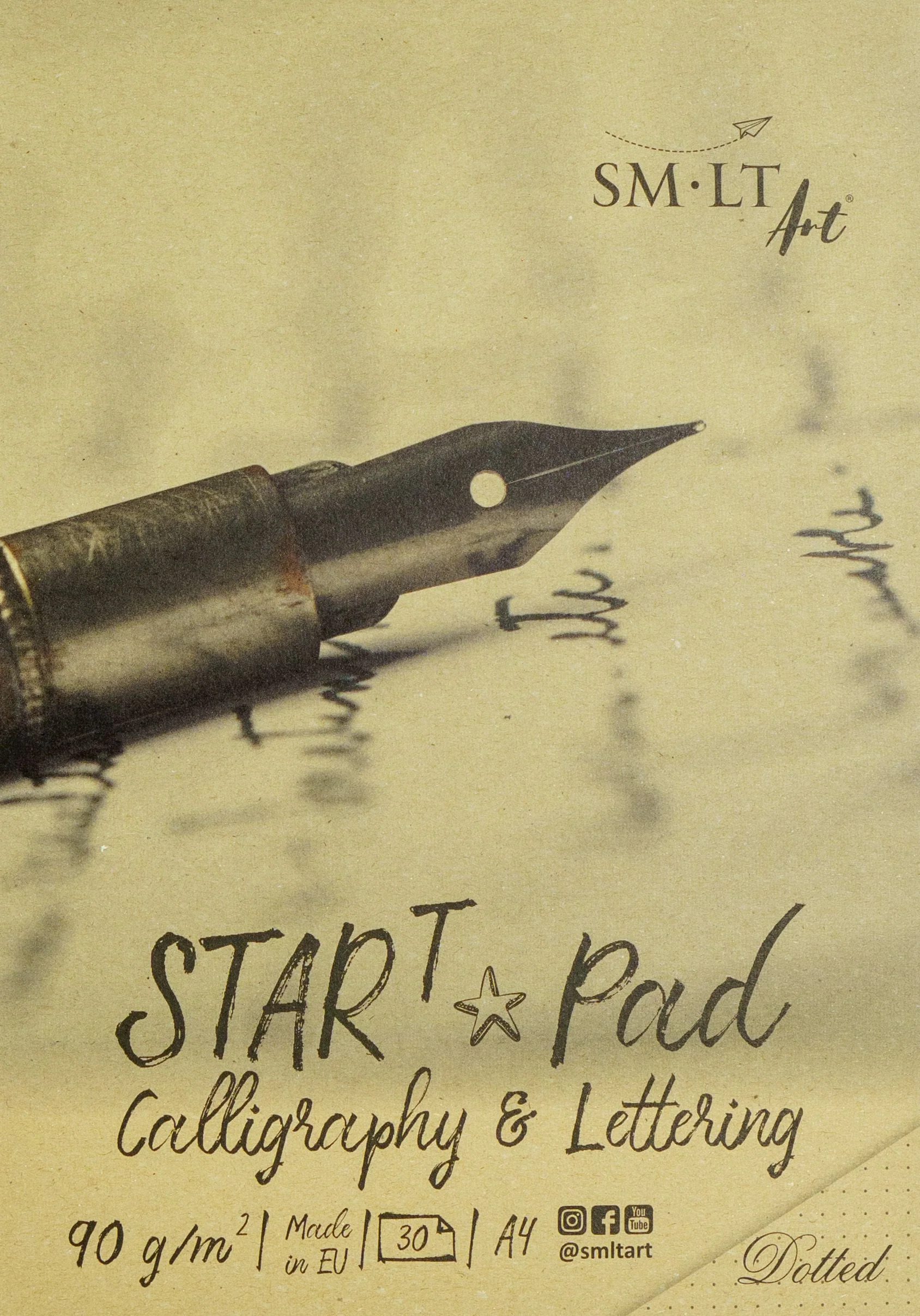 SM-LT Calligraphy & Lettering Pad Dotted - Image 2