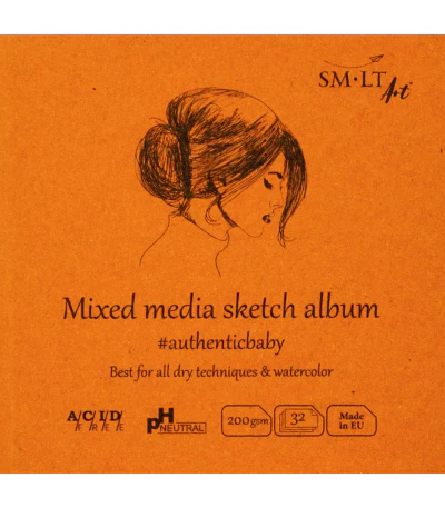 SM-LT Mixed Media Sketch Pad Authentic Baby