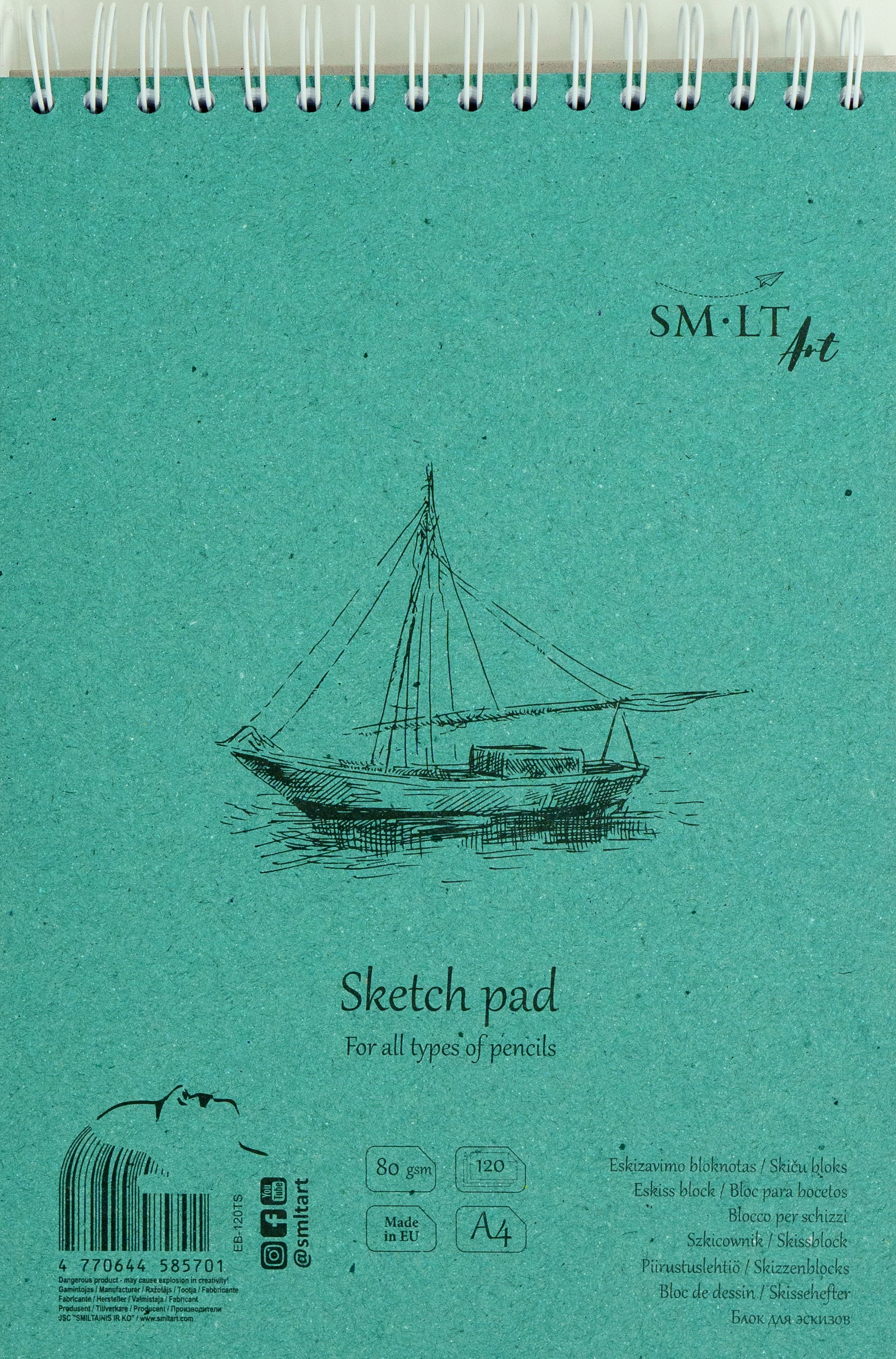 SM-LT Sketch Pads Authentic White - Image 2