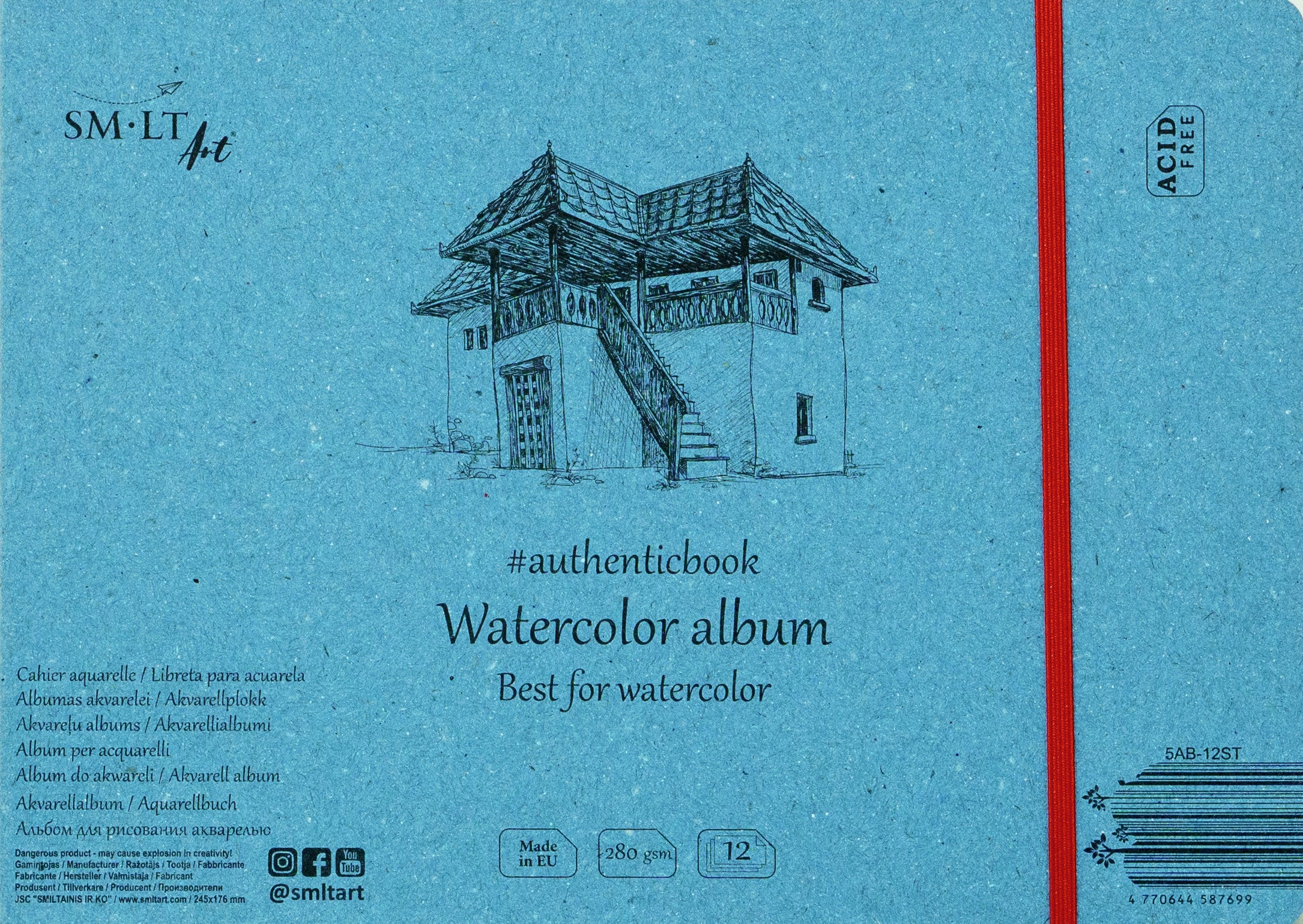 SM-LT Stitched Watercolor Album