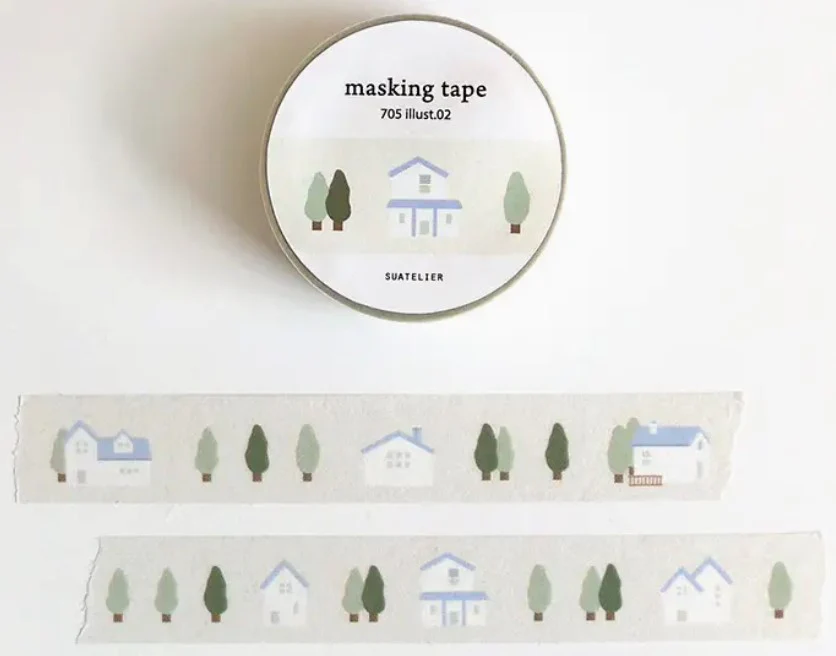 Suatelier Design Masking Tape – Illustration 02