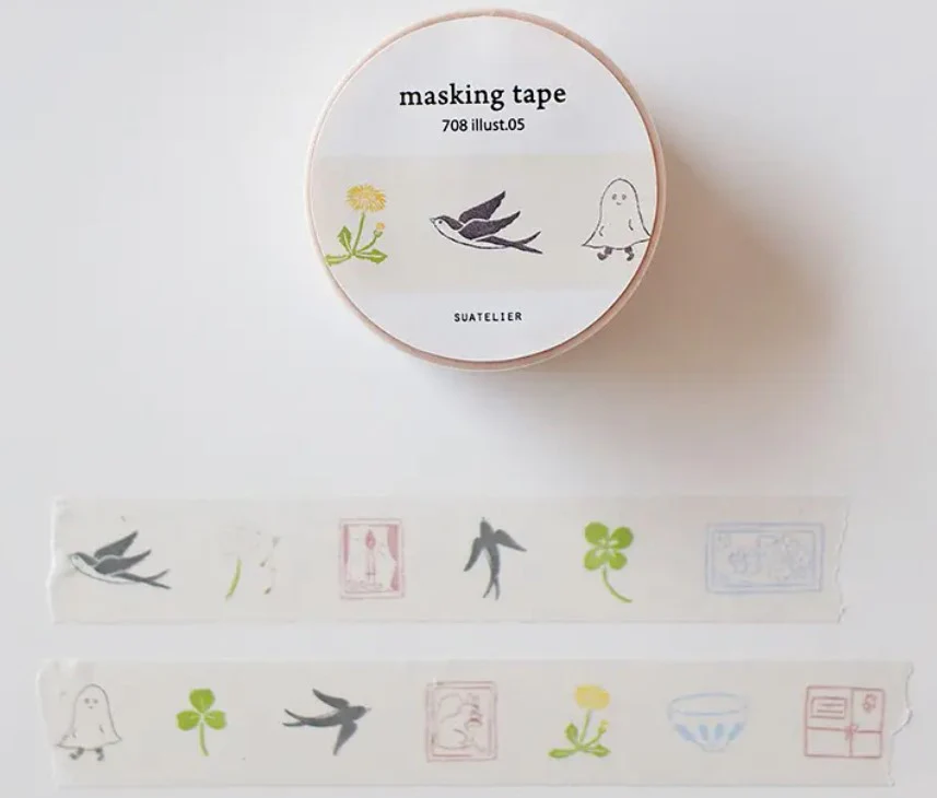 Suatelier Design Masking Tape – Illustration 05