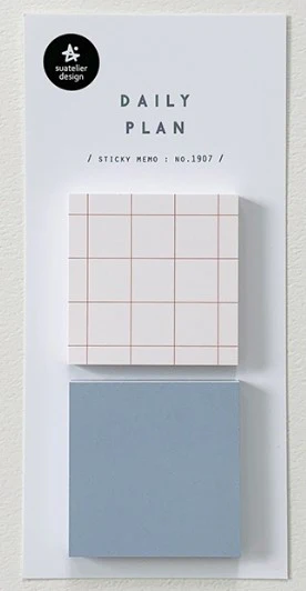 Suatelier Design Memo Stickers – Daily Plan 07 (Post-It)