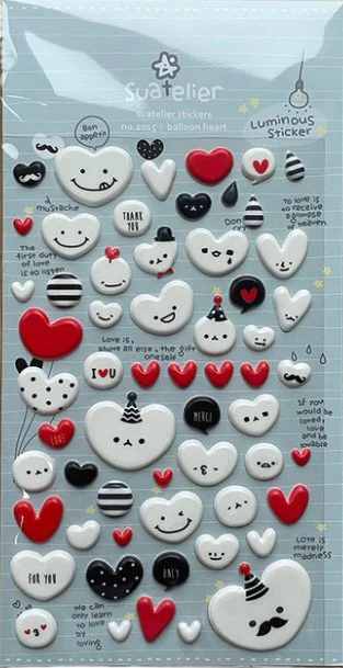 Suatelier Design Stickers – Balloon Heart - Image 2