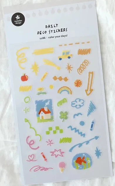 Suatelier Design Stickers – Color Your Days