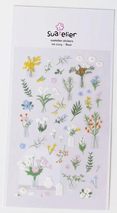 Suatelier Design Stickers – Fleur