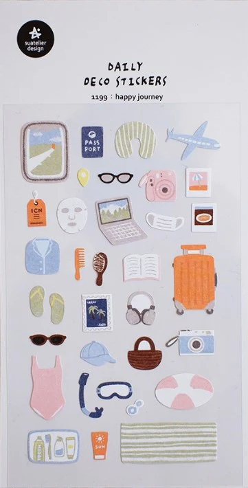 Suatelier Design Stickers – Happy Journey