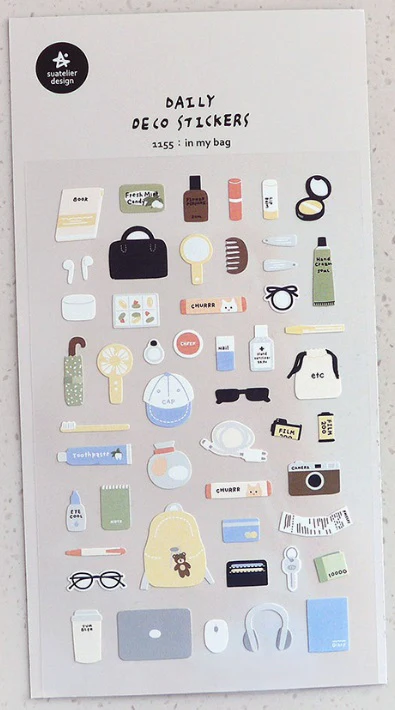 Suatelier Design Stickers – In My Bag