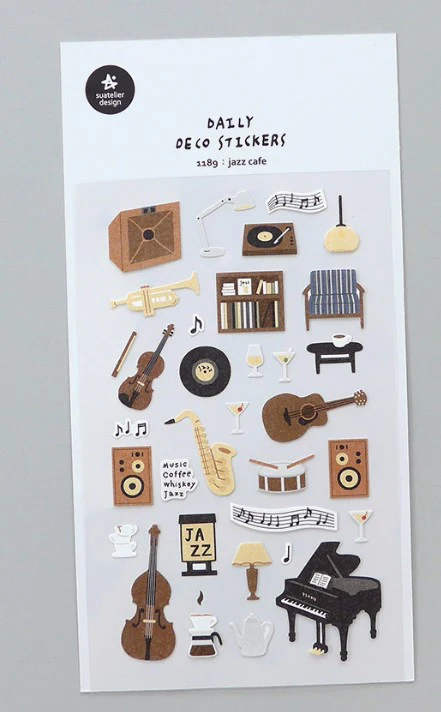 Suatelier Design Stickers – Jazz Cafe