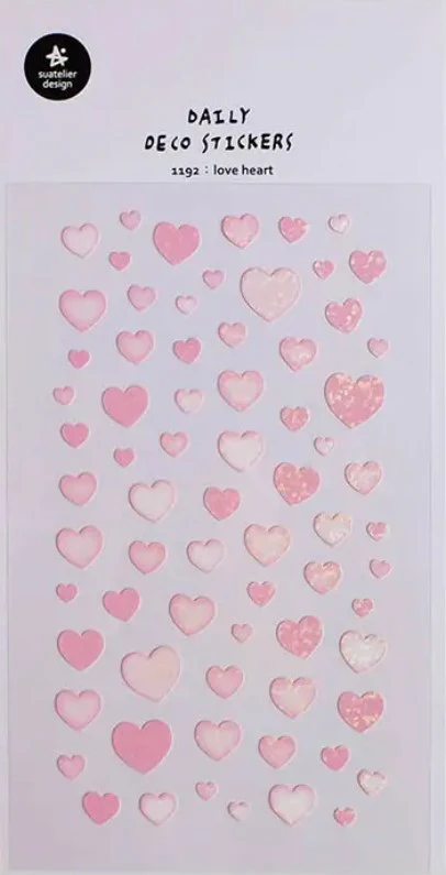 Suatelier Design Stickers – Love Heart